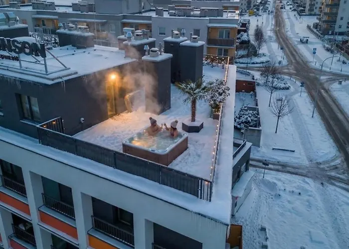 Luxury Sky Jagodno With Jacuzzi Parking & Terrace By Renters Prestige Daire